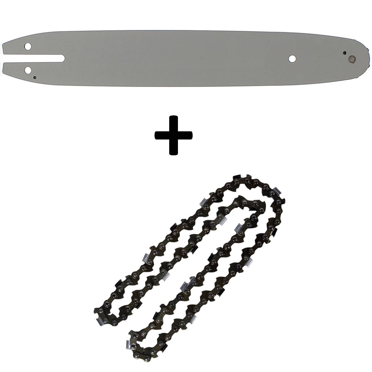 Gt Garden - Guide 12 pouces (30 cm) avec chaîne 44 maillons pour multifonction 4 en 1 et outil sur perche - GT GARDEN - Imagen 1