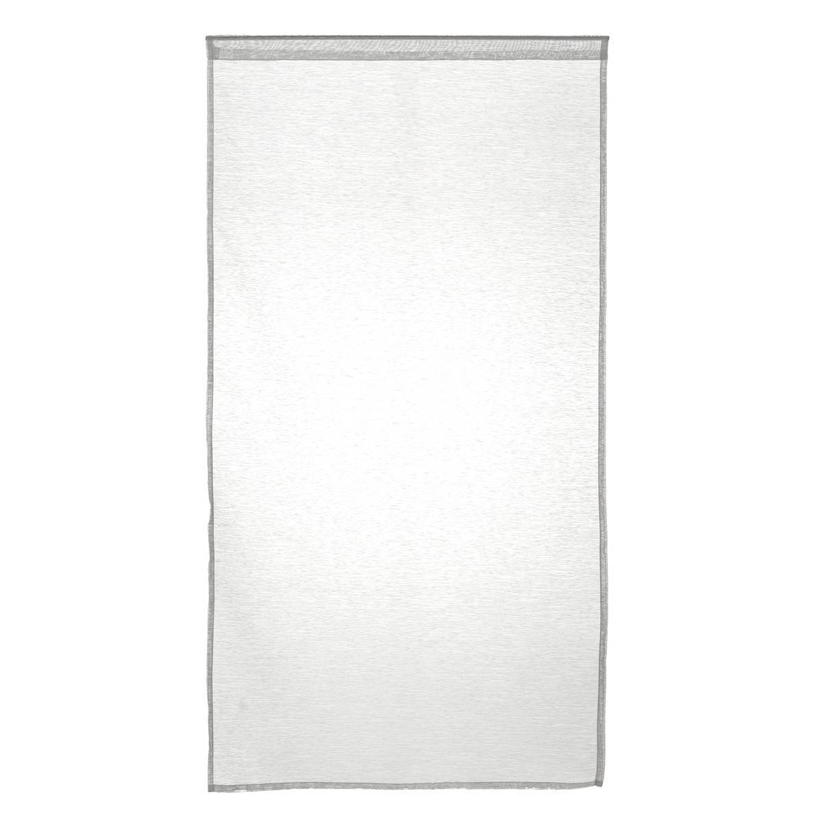 Atmosphera - Lot de 2 voilages "Moly" 60x90cm blanc - Atmosphera Créateur d'intérieur - Imagen 2