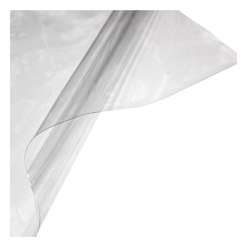 Nappe Transparente Epaisseur 20 Microns Taille 100X140CM Composition 100% PVC Caoutchouc Protecteur De Meubles - Imagen 1