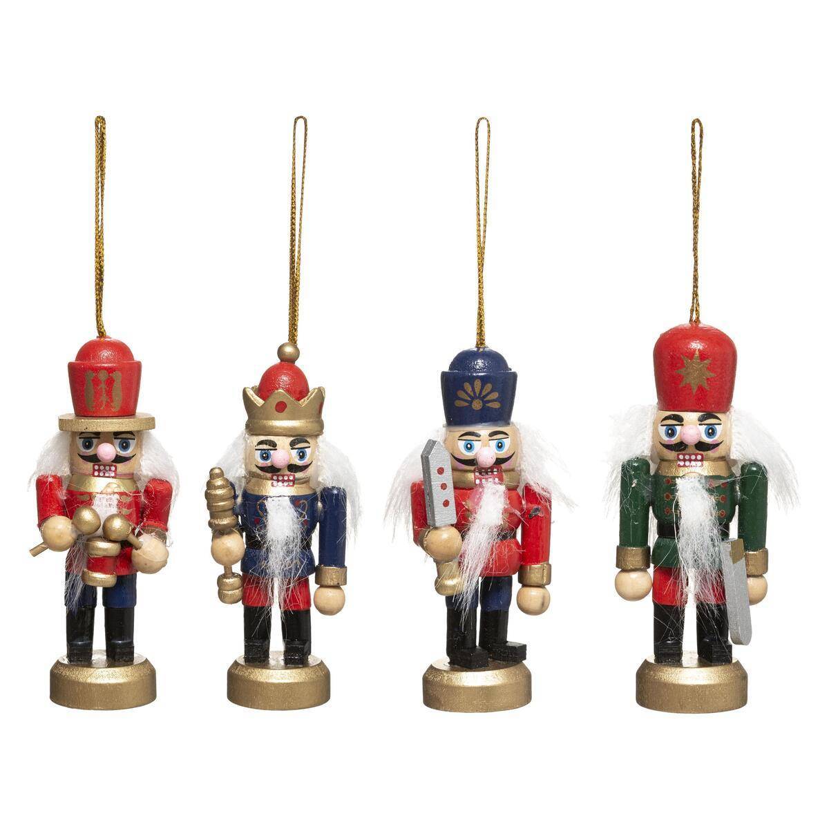 Fééric Lights & Christmas - Lot de 4 casse-noisette H.8,5cm - Atmosphera Créateur d'intérieur - Imagen 1