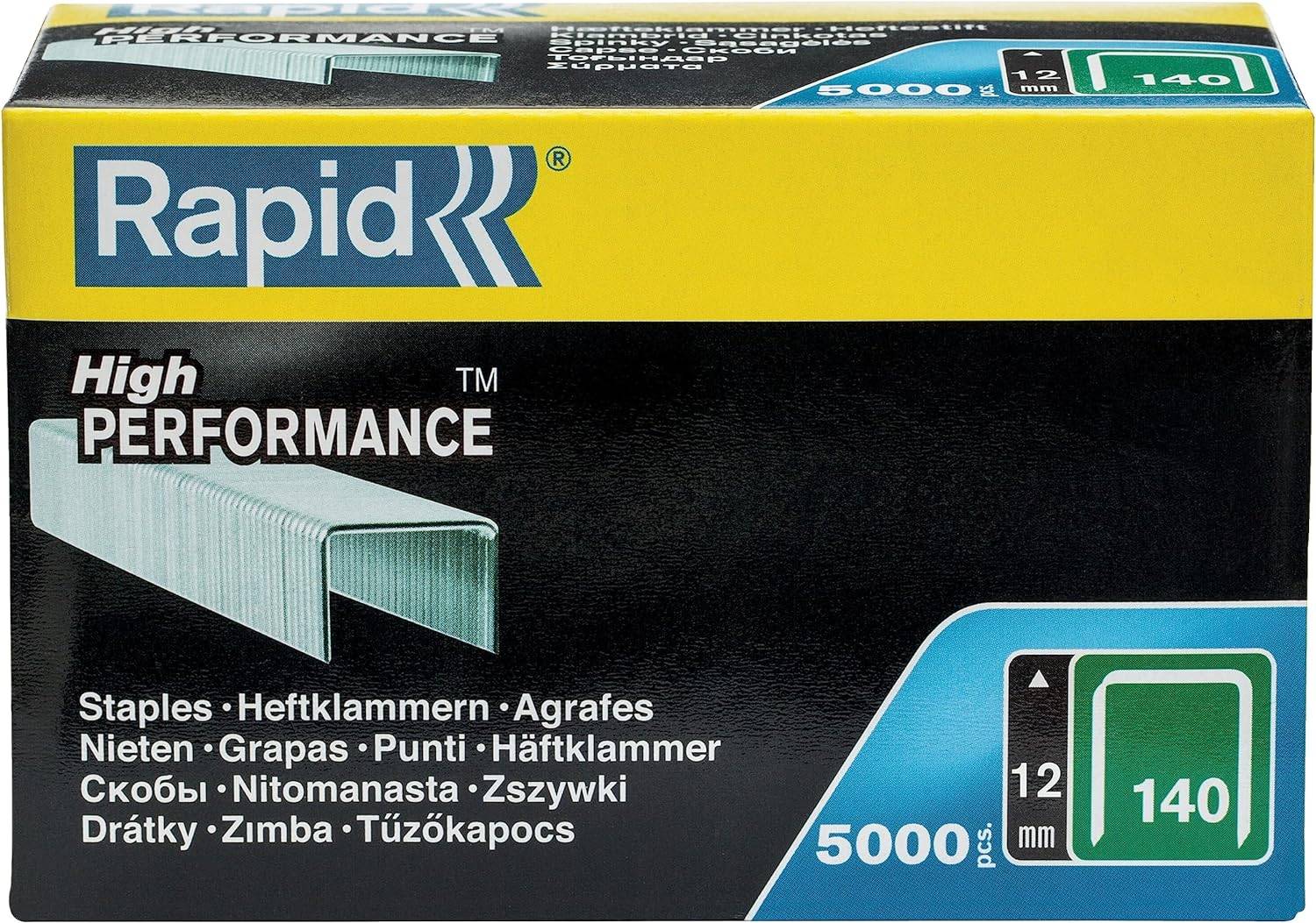 Agrafes en fil plat galvanisés n° 140/12 mm - 5000 pièces - Boite en carton - RAPID-ISABERG - 11912311 - Imagen 7