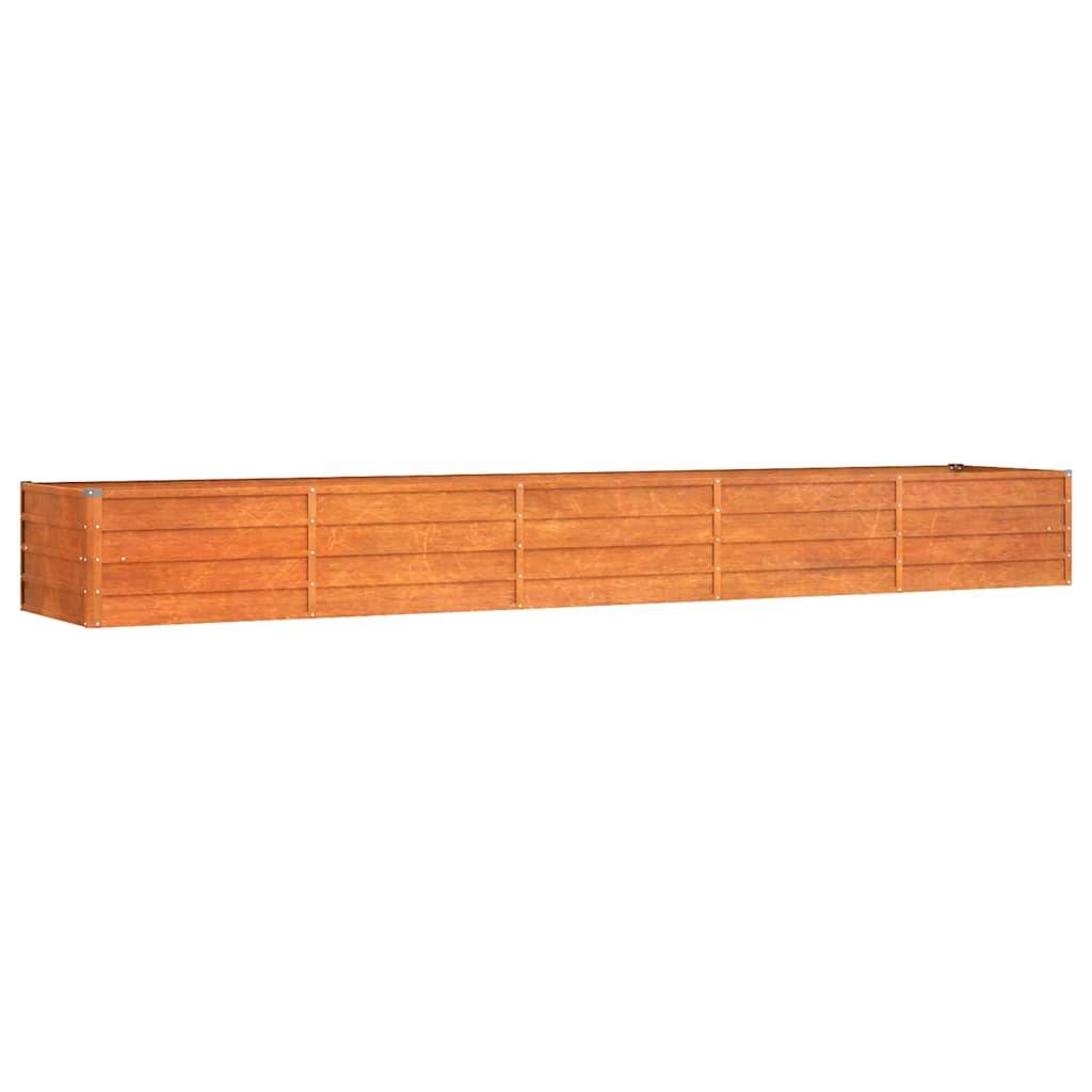 ComfortXL - Carré potager très grande longueur acier Corten jardin 400x80x45cm – ComfortXL Outdoor Living - Image 2