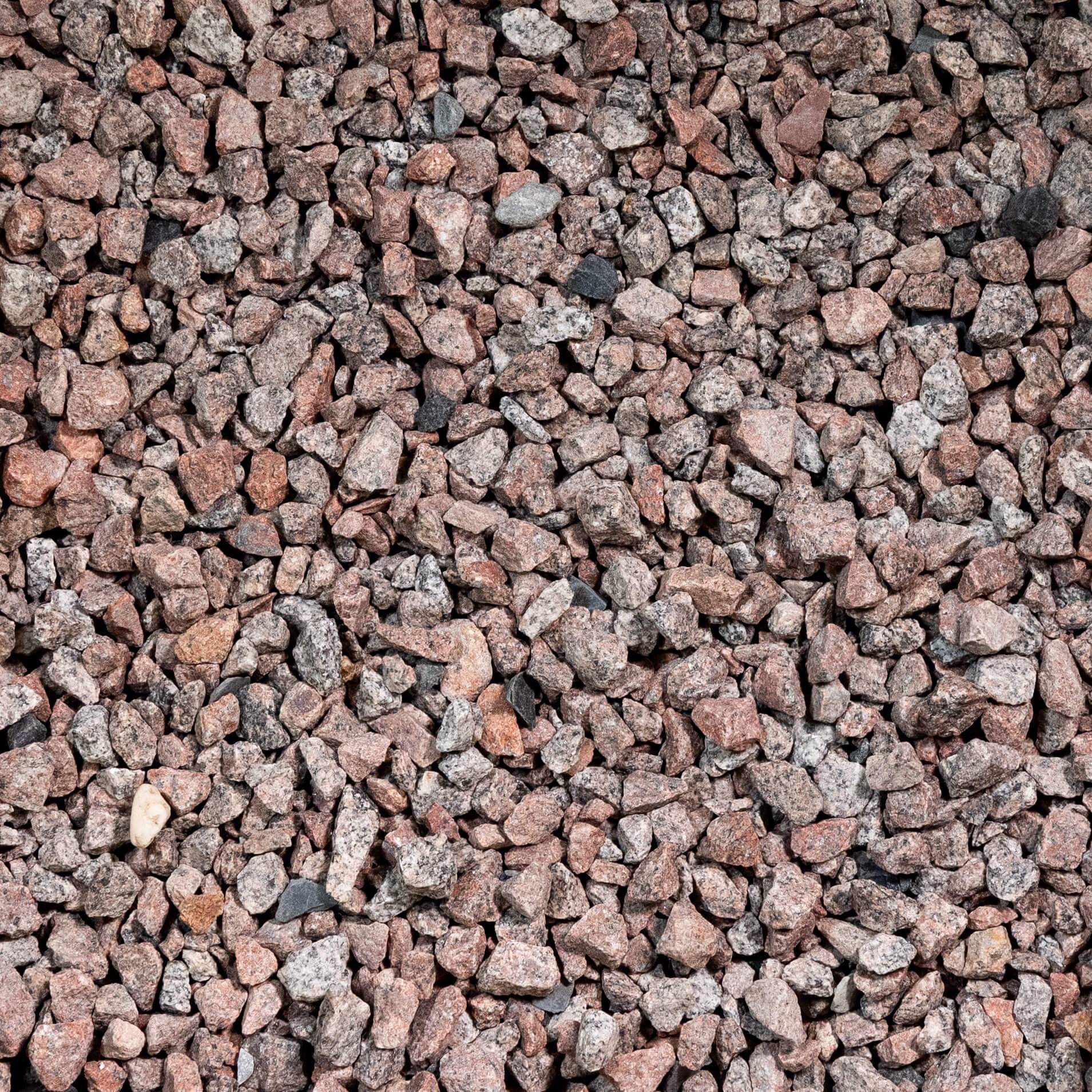 Gravier Granit Rouge 8-16 mm - Lot de 35 sacs de 20 kg (14 m²) - RO'MA NATURE - Image 1