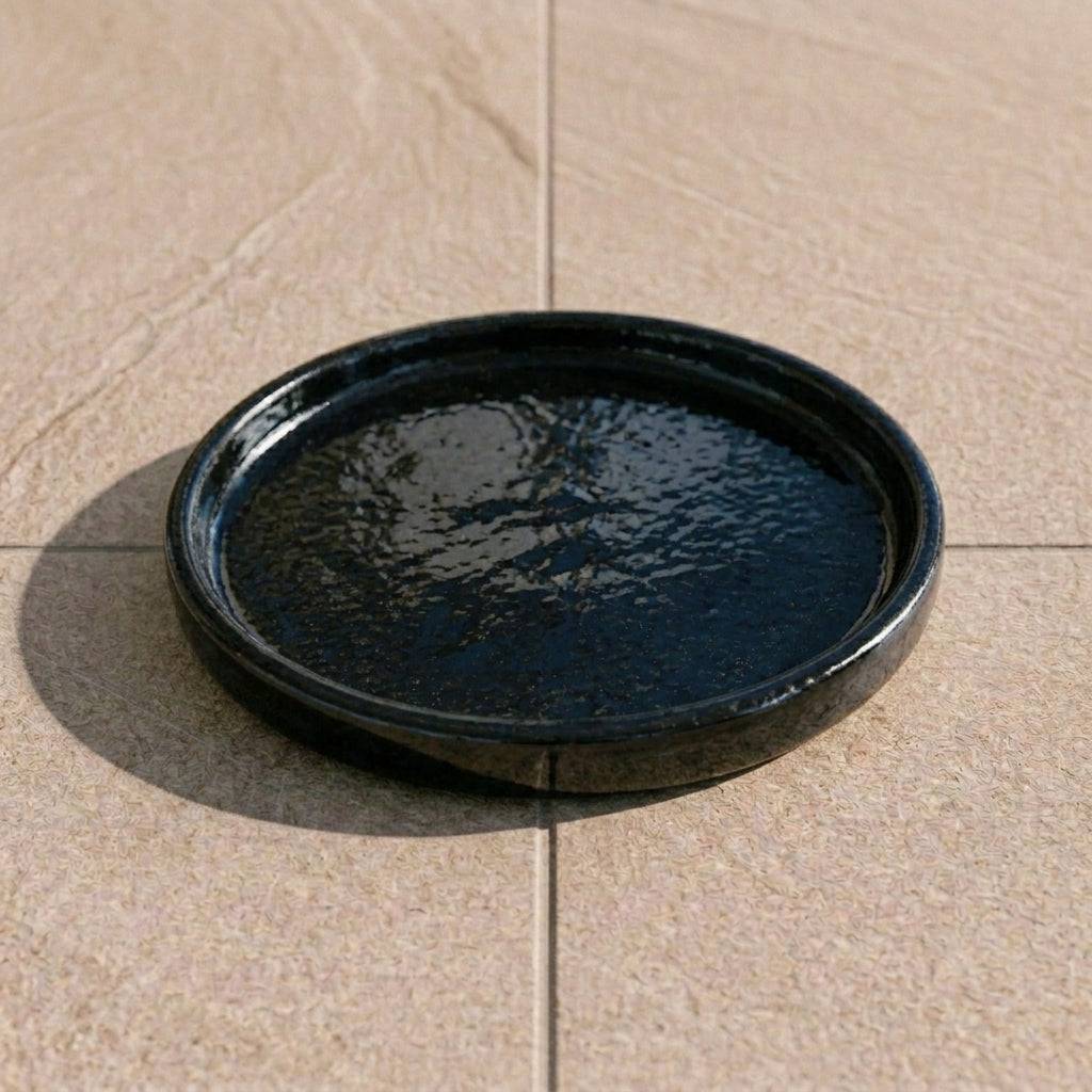 Provencelia - Soucoupe ronde 15cm noir - Image 3