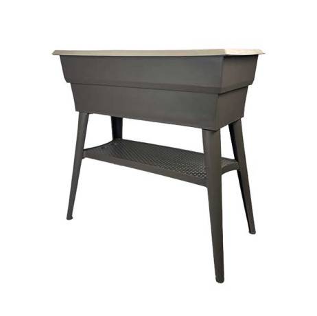 Mv Industries - Jardinière Calipso maxi 40 litres, Couleur Gris/Gris Souris - Imagen 5
