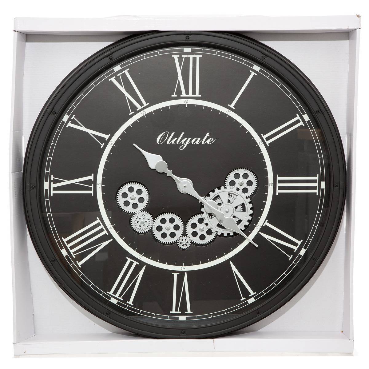Atmosphera - Horloge "Loann" noir D76cm - Atmosphera Créateur d'intérieur - Imagen 3