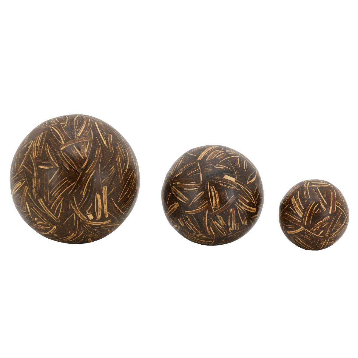 Aubry Gaspard - Boules en coco et résine Bali - Imagen 1