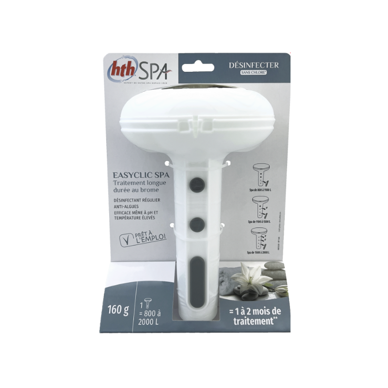 Hth - Diffuseur flottant brome HTH SPA EASYCLIC 160g - 160 g - Imagen 4