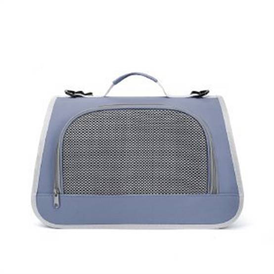 Lytech - Sac de Transport pour Chat Pliable 41x26x26 cm Bleu - Confortable et Respirant pour Voyages - Lytech - Image 1