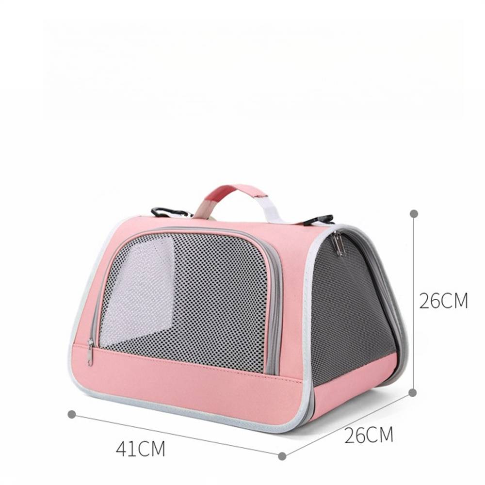 Lytech - Sac de Transport pour Chat Pliable 41x26x26 cm Bleu - Confortable et Respirant pour Voyages - Lytech - Image 3
