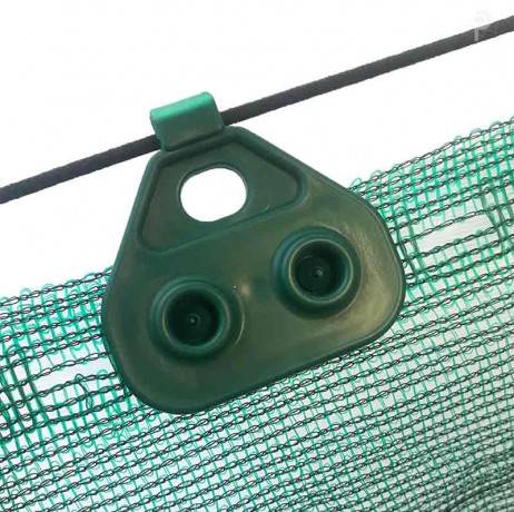 Plastidis - Filet Brise-vent - ombrage vert - 106gr/m² - Long 27 m, Larg 3 m - Imagen 5