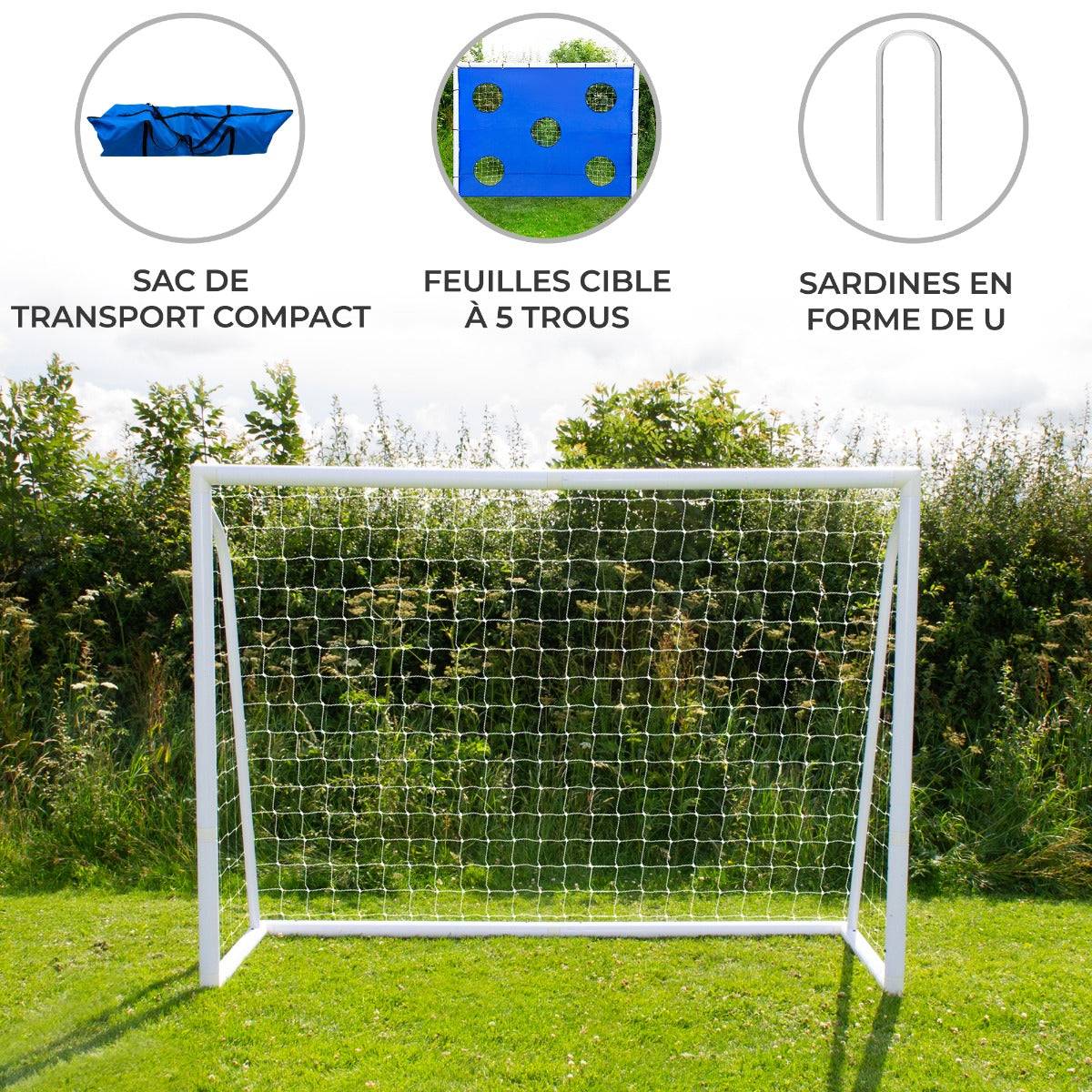 Monstershop - But de Football 2,4 x 1,8 m - Imagen 2