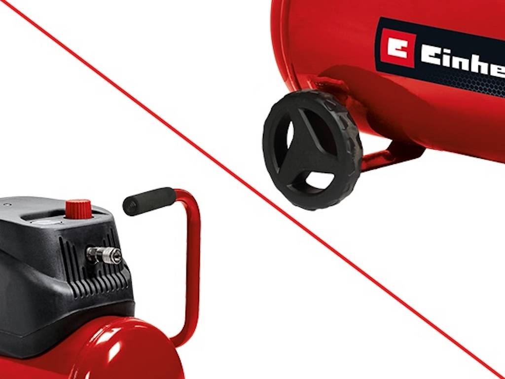 Einhell - Compresseur TC-AC 200/24/8 OF - Réservoir 24 litres - jusqu'à 8 bar Einhell - Image 4