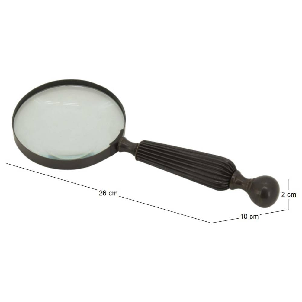 Baroque - Loupe en laiton Antique 26 cm Baroque - Imagen 2