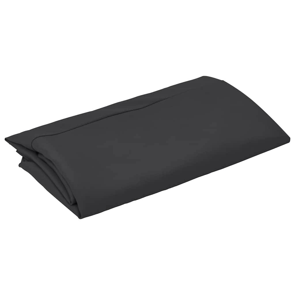 Vidaxl - Toile de Rechange pour Parasol Noir 350 cm vidaXL 313818 - Image 3