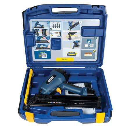 Cloueur pneumatique professionnel PB161 pour agrafes 32/32-63.5 mm - Coffret - RAPID-ISABERG - 5000104 - Imagen 7