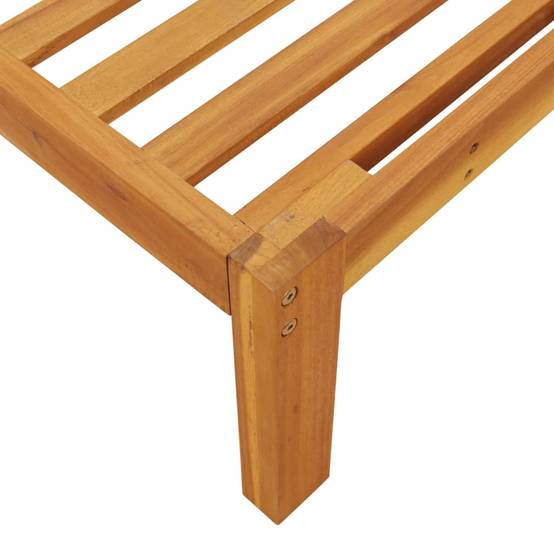 Salon palette de jardin - Salon d'extérieur - Mobilier de jardin 4 pcs bois d'acacia massif-JU843 - Image 7