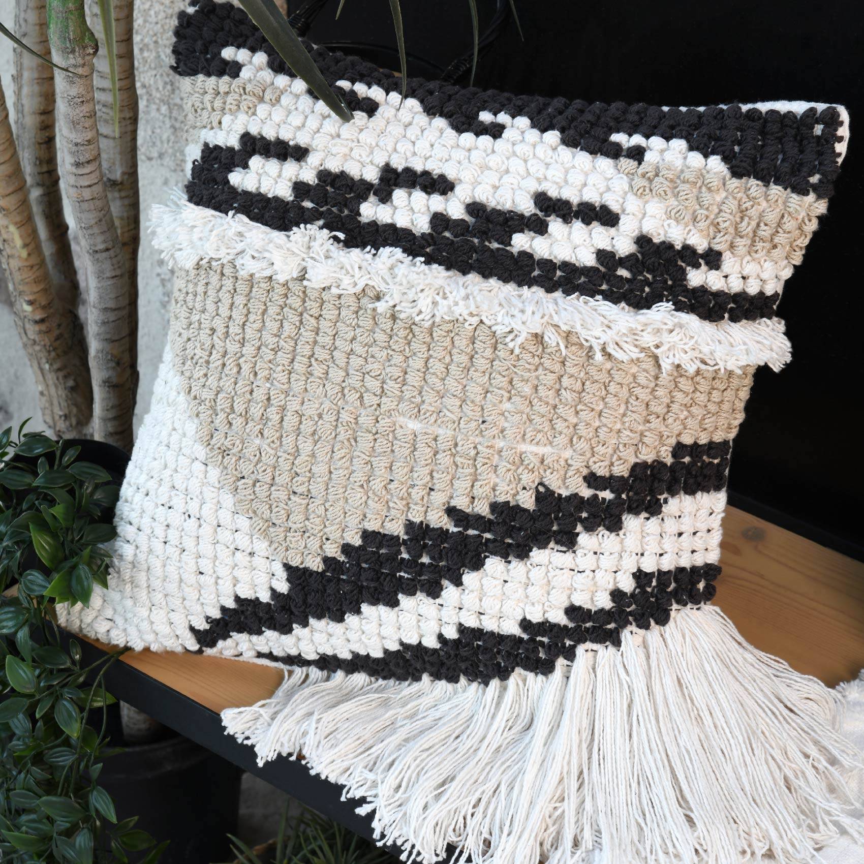 Lovely Casa - Coussin ethnique et authentique - LOVELY CASA - Imagen 4