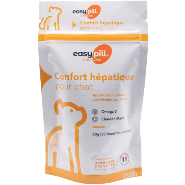 Easypill Confort Hépatique pour chat - 60g - Imagen 1