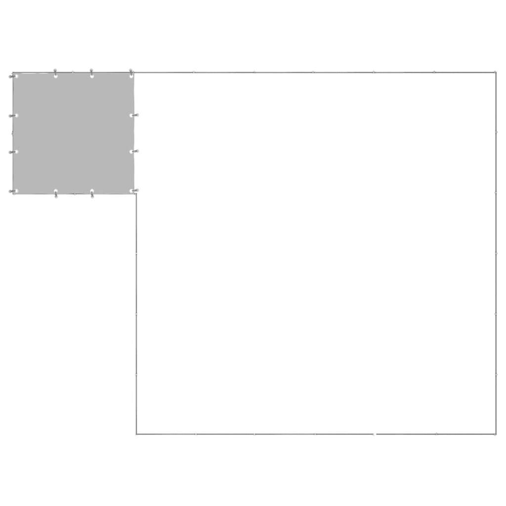 Vidaxl - Chenil Argenté 12,1 m² Acier vidaXL 3082220 - Imagen 4