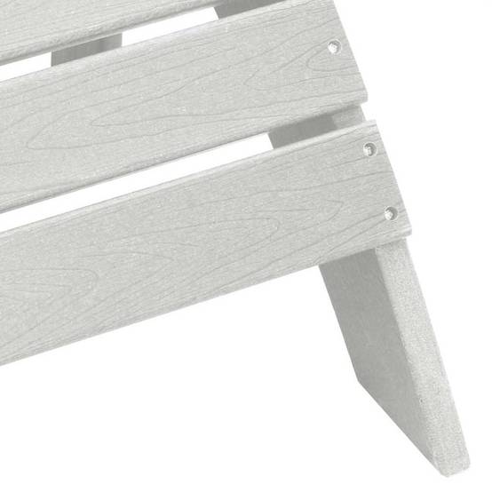 Chaise de jardin Polyéthylène Blanc 83 x 74 x 92 cm, Poids :47.84kg - PANGIVO - Image 7