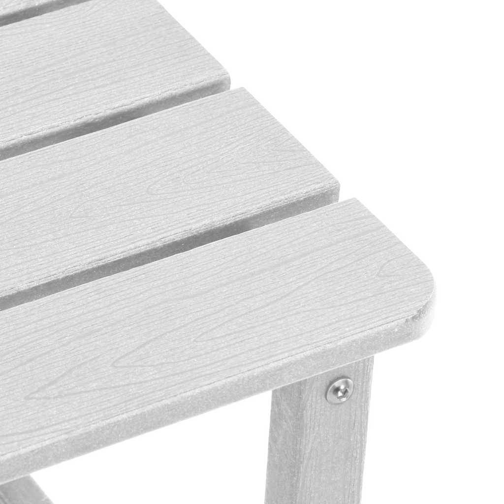 Chaise de jardin Polyéthylène Blanc 83 x 74 x 92 cm, Poids :47.84kg - PANGIVO - Image 9