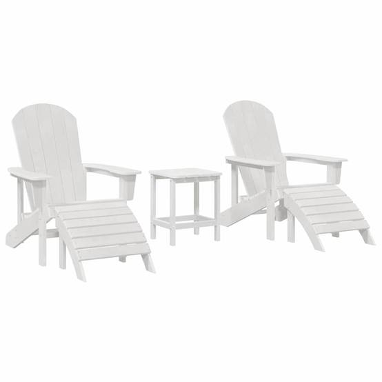 Chaise de jardin Polyéthylène Blanc 83 x 74 x 92 cm, Poids :47.84kg - PANGIVO - Image 2