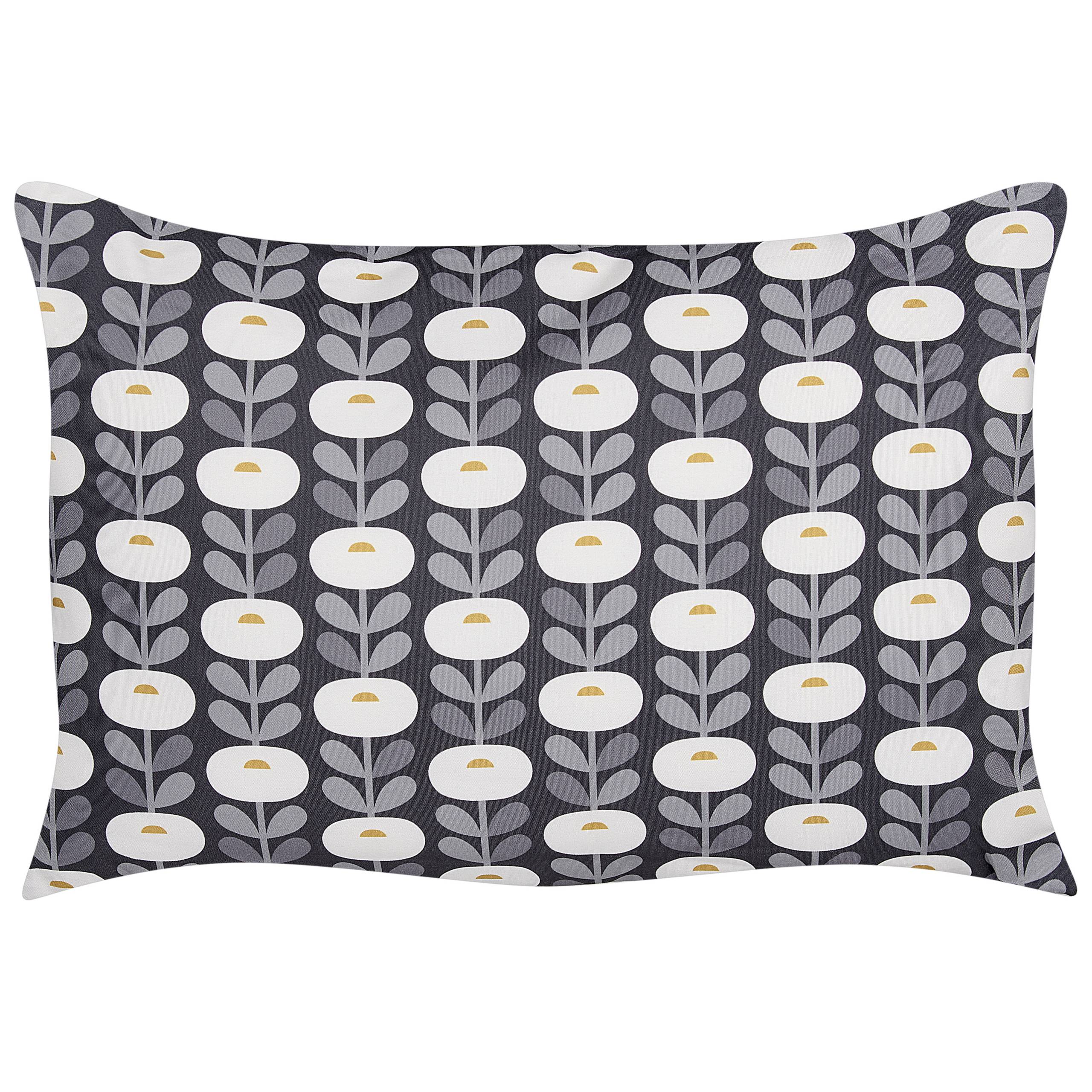 Beliani - Lot de 2 Coussins de Jardin Polyester Gris à Motif Géométrique 40 x 60 cm Décoration Extérieure Moderne Résistant à l\'Eau - Imagen 4