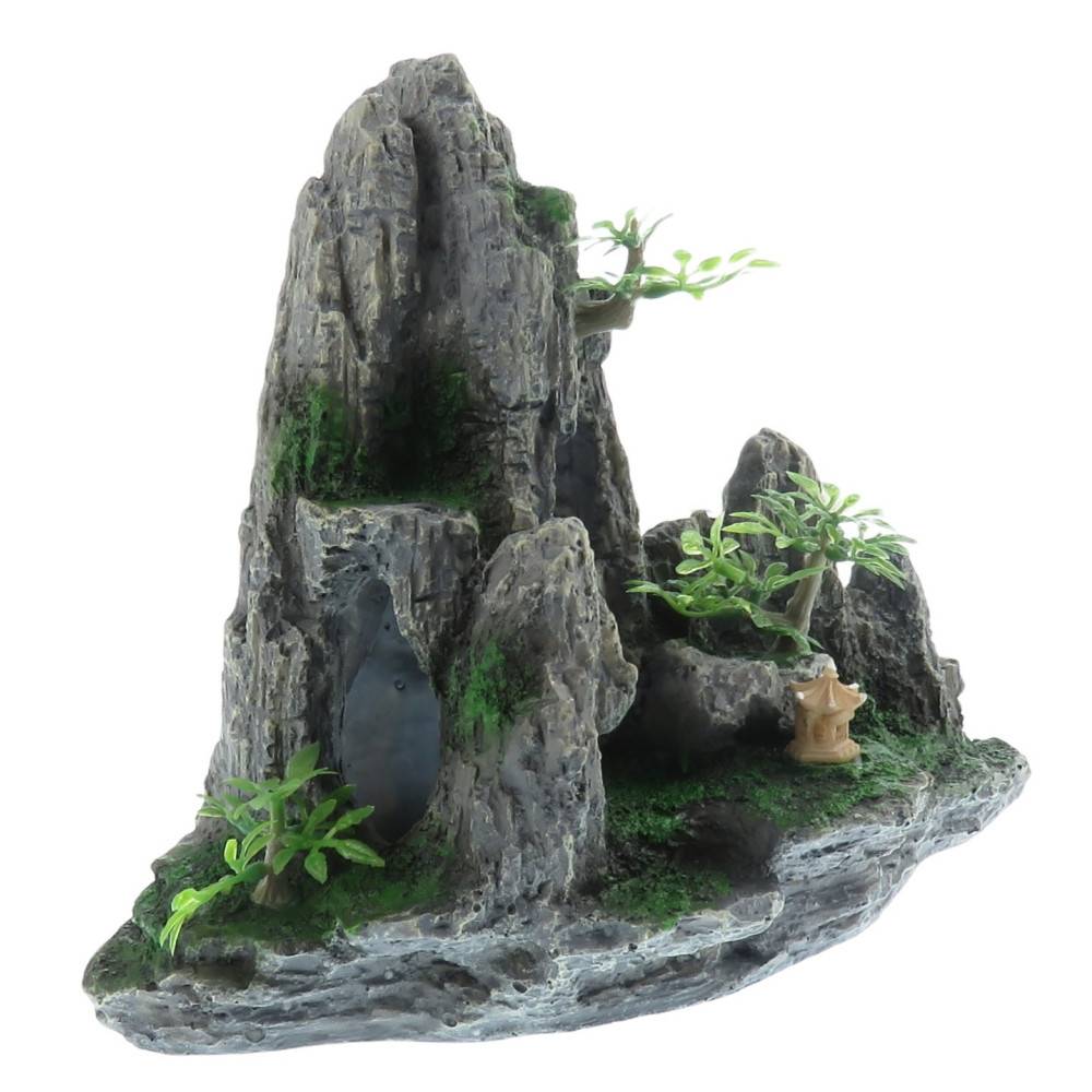 Roche pierre , 23 x 11.5 x 17 cm, décoration aquarium. - Imagen 3