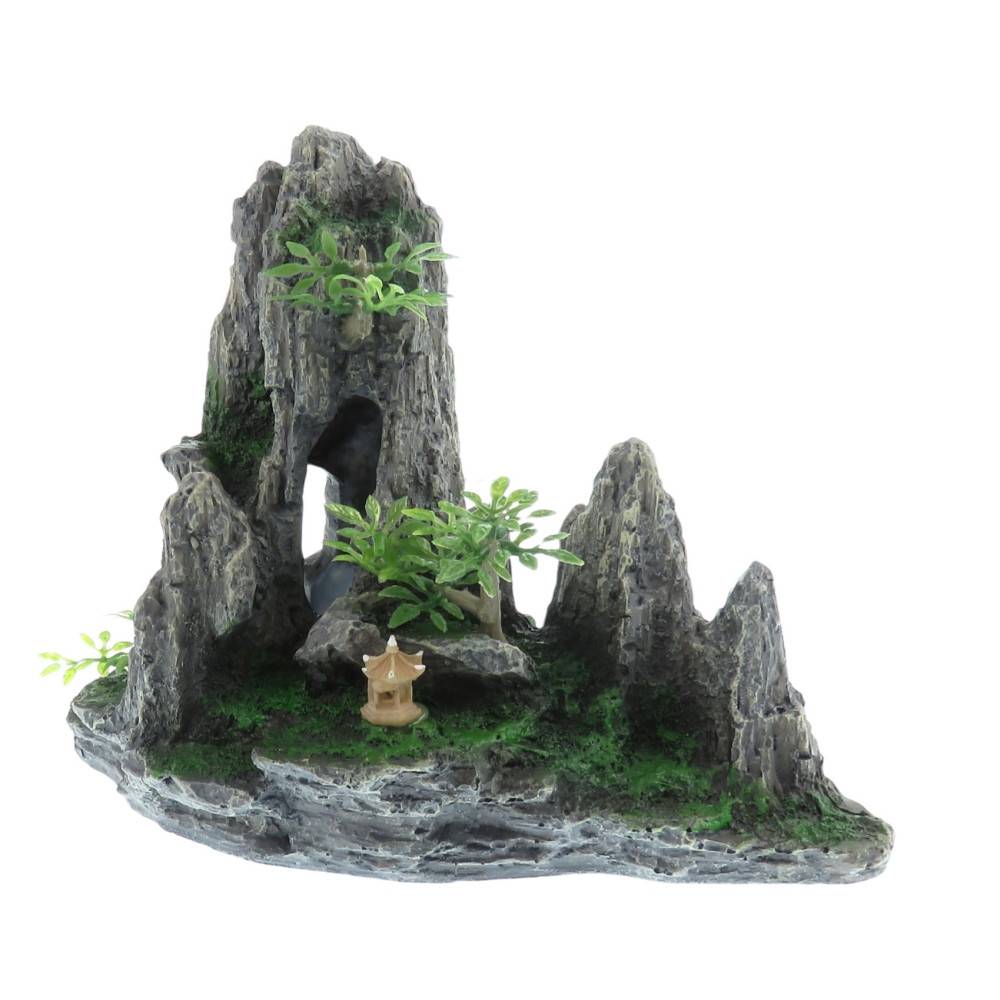 Roche pierre , 23 x 11.5 x 17 cm, décoration aquarium. - Imagen 4