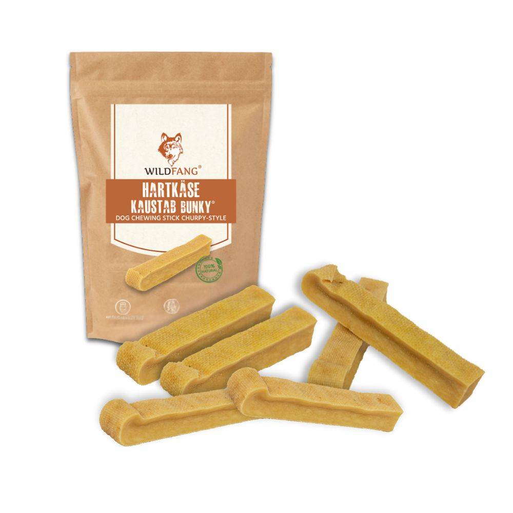 Wildfang - Bâtonnets de fromage à mâcher - Fromage à pâte dure - 6 pieces - XS
