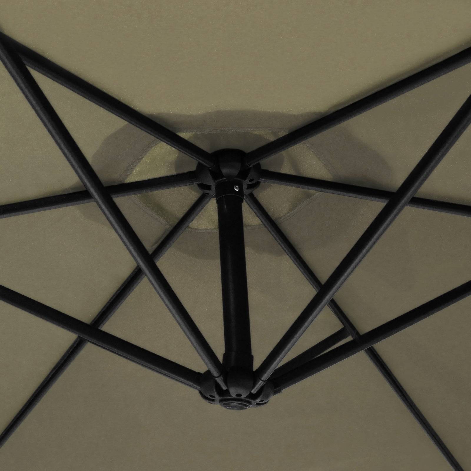 Monstershop - Parasol Cantilever Beige & Base Carrée - Image 3