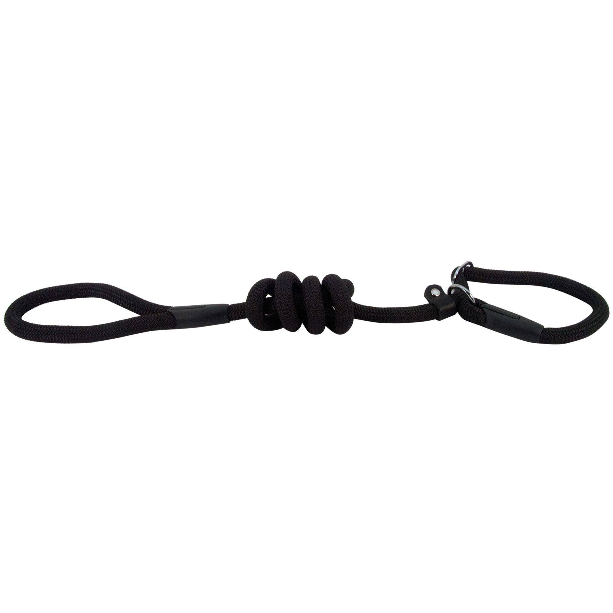 Laisse lasso corde basic noire Taille : T2 DOOGY CLASSIC