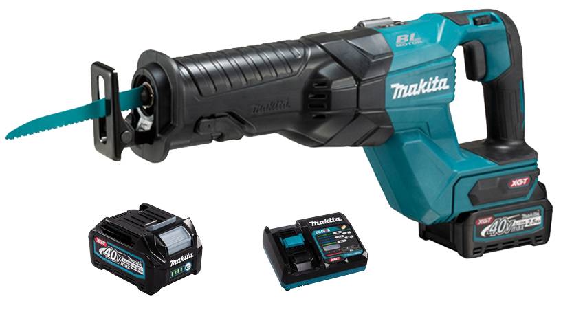 Makita - Scie sabre récipro 40 V XGT + 2 batteries 2,5Ah + chargeur rapide + coffret - MAKITA - JR001GD201 - Imagen 1