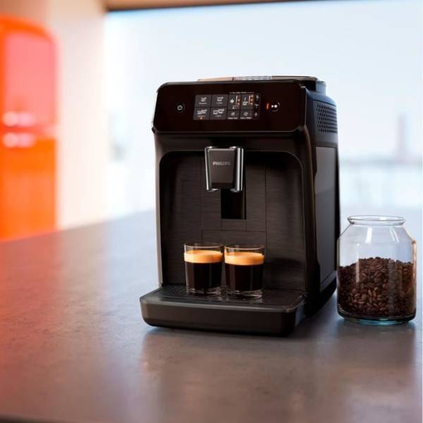 Philips - Machine a Cafe  expresso broyeur automatique - PHILIPS - EP1200/00 - 1500 W - 275 g de grains - Noir - Image 5