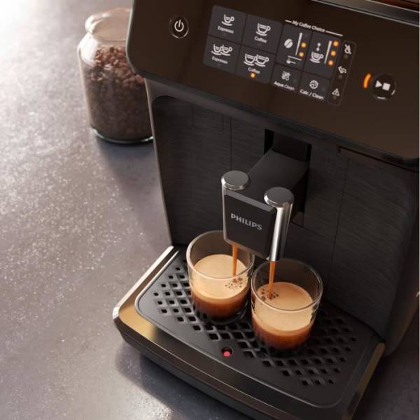 Philips - Machine a Cafe  expresso broyeur automatique - PHILIPS - EP1200/00 - 1500 W - 275 g de grains - Noir - Image 6