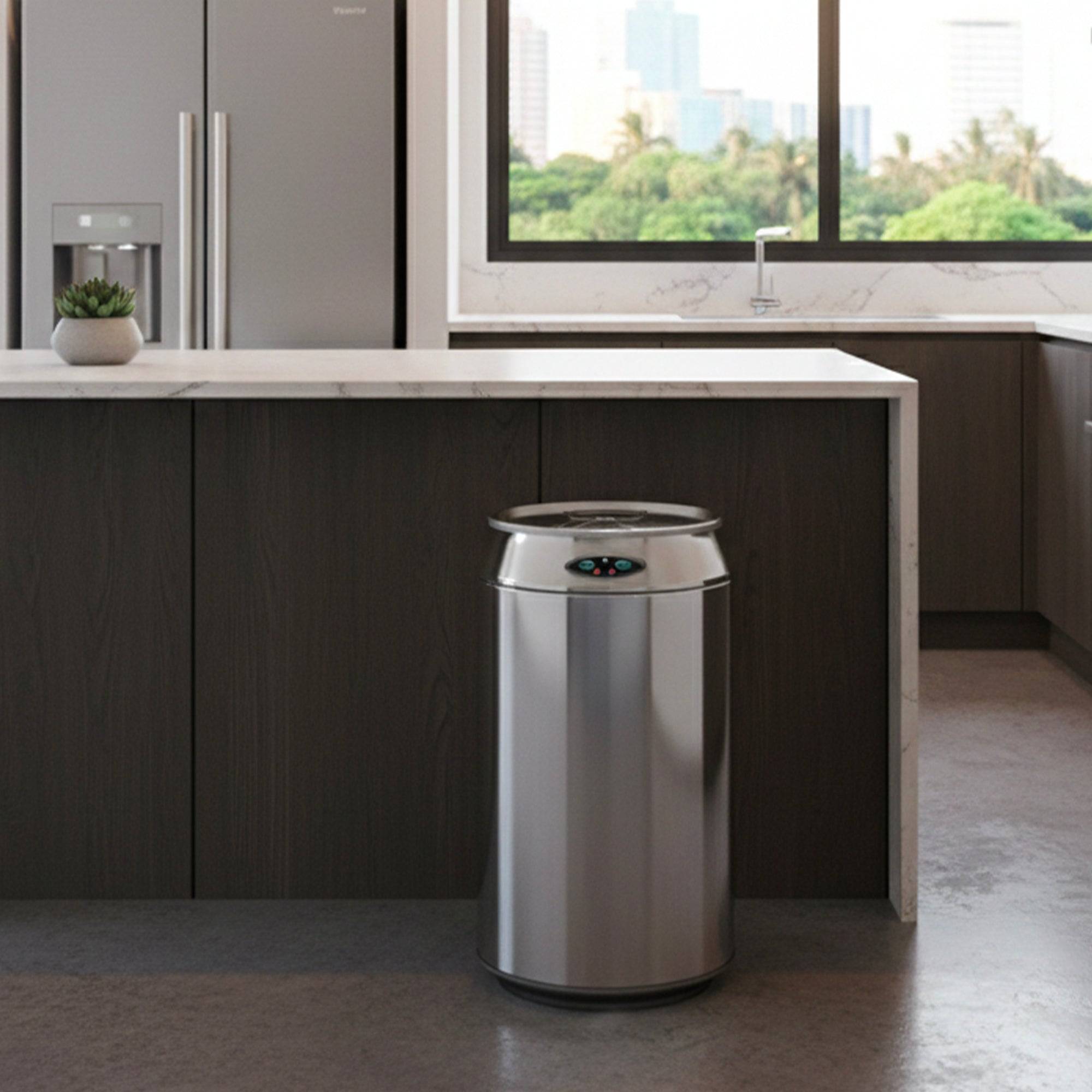 Poubelle automatique inox canette CAN 30L - Image 4
