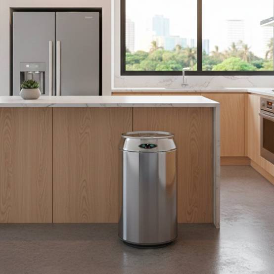 Poubelle automatique inox canette CAN 30L - Image 2