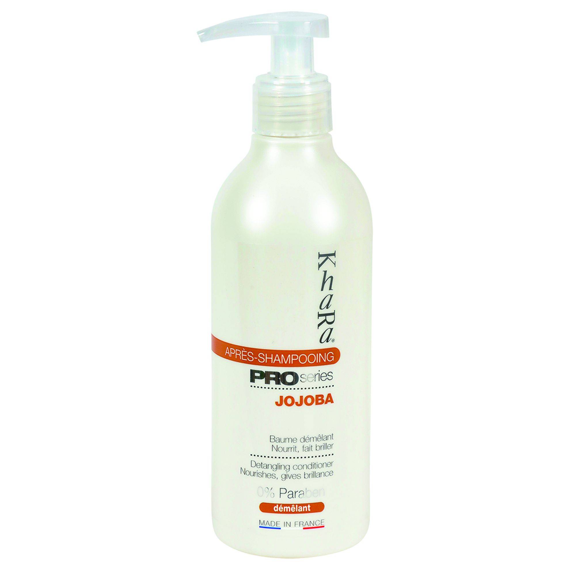 Après-shampooing rincage Jojoba Khara : 250ml KHARA
