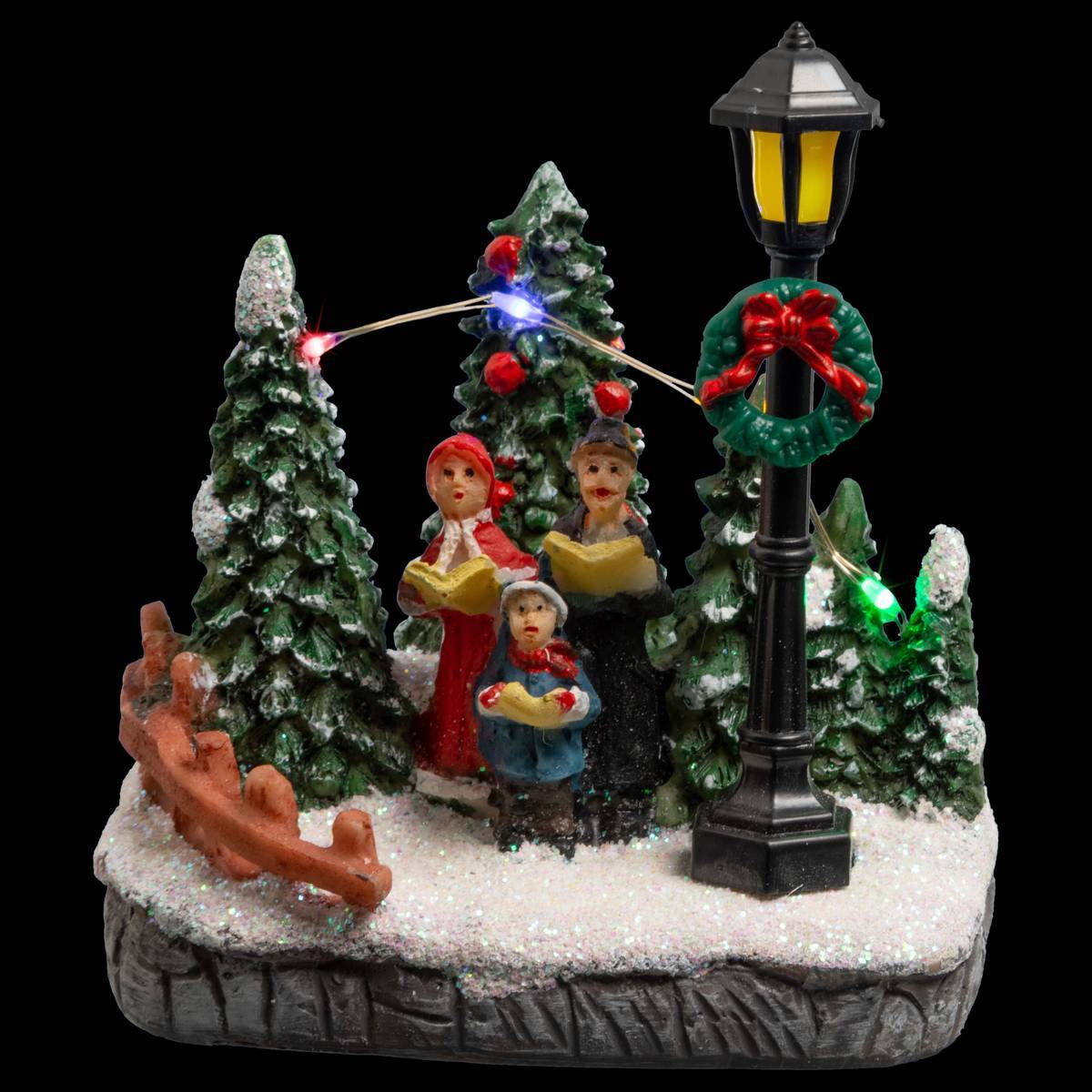 Feeric Christmas - Sujet lumineux sapin bonhomme de neige 3 - 4 LED assorti - Feeric Lights & Christmas - Imagen 2