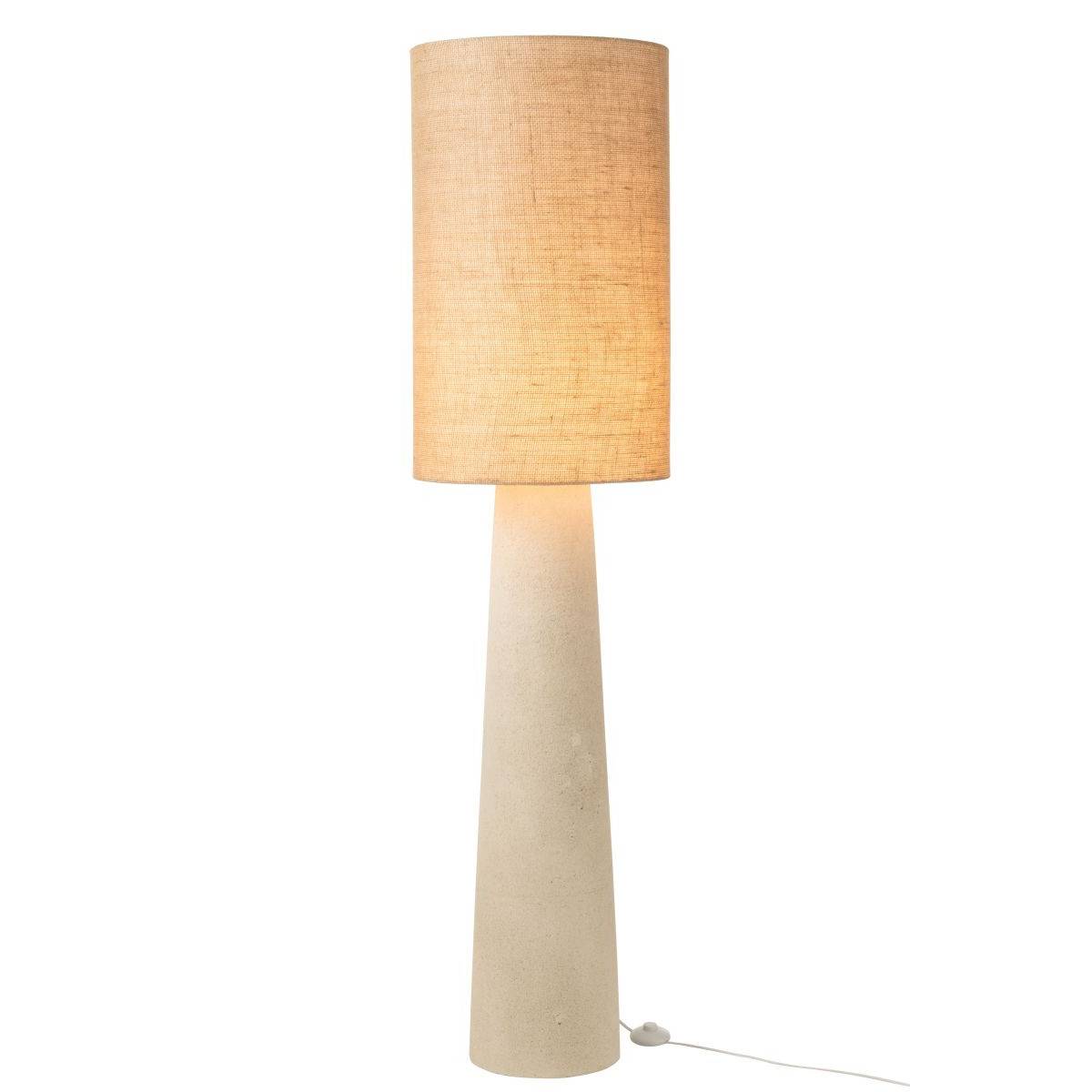 J-Line - Lampadaire en Fibre de Verre "Ava" 168cm Naturel - Image 2