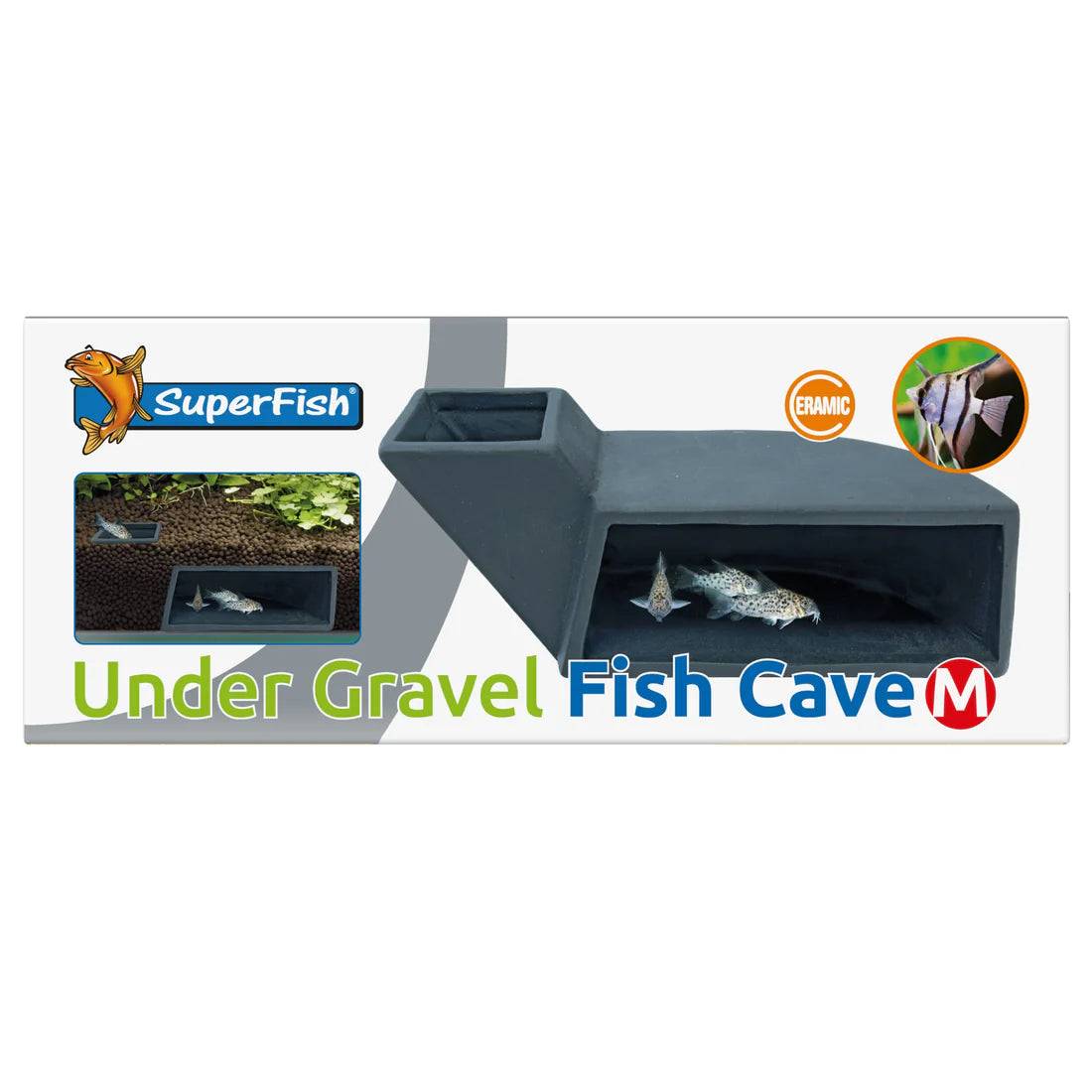 Superfish - Grotte à poissons résine 20 x 8 x 6 cm Medium - SUPERFISH