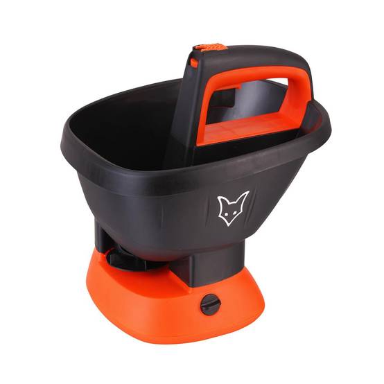 Epandeur électrique - FUXTEC FX-US270 - Portatif, 2,7 L, pour sel, neige, gravier, gazon, engrais - Piles non incluses - Image 1