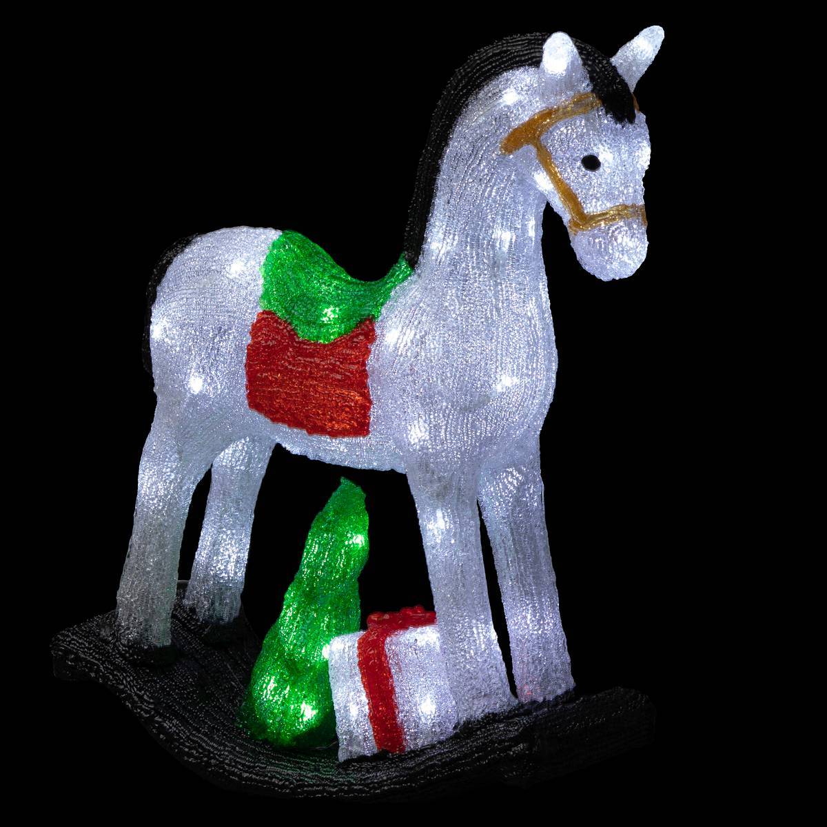 Cheval lumineux extérieur H50cm 70 LED + transfo  FEERIC LIGHTS & CHRISTMAS - Image 1