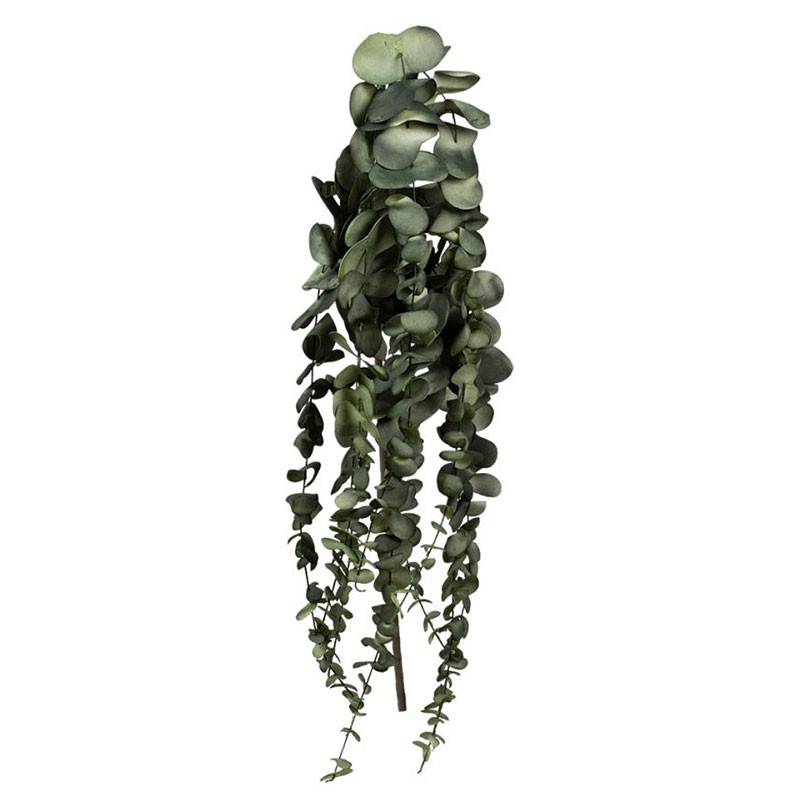 Branchage Artificiel Eucalyptus en Polyéthylène Vert Naturel 70cm - Image 1
