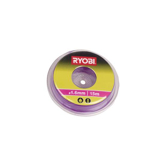 Ryobi - Pack RYOBI coupe bordures hybride 18V One+ - 1 batterie 2.5Ah LithiumPlus - 1 chargeur rapide - bobine fil rond 15m diamètre 1.6mm violet universel - Image 4
