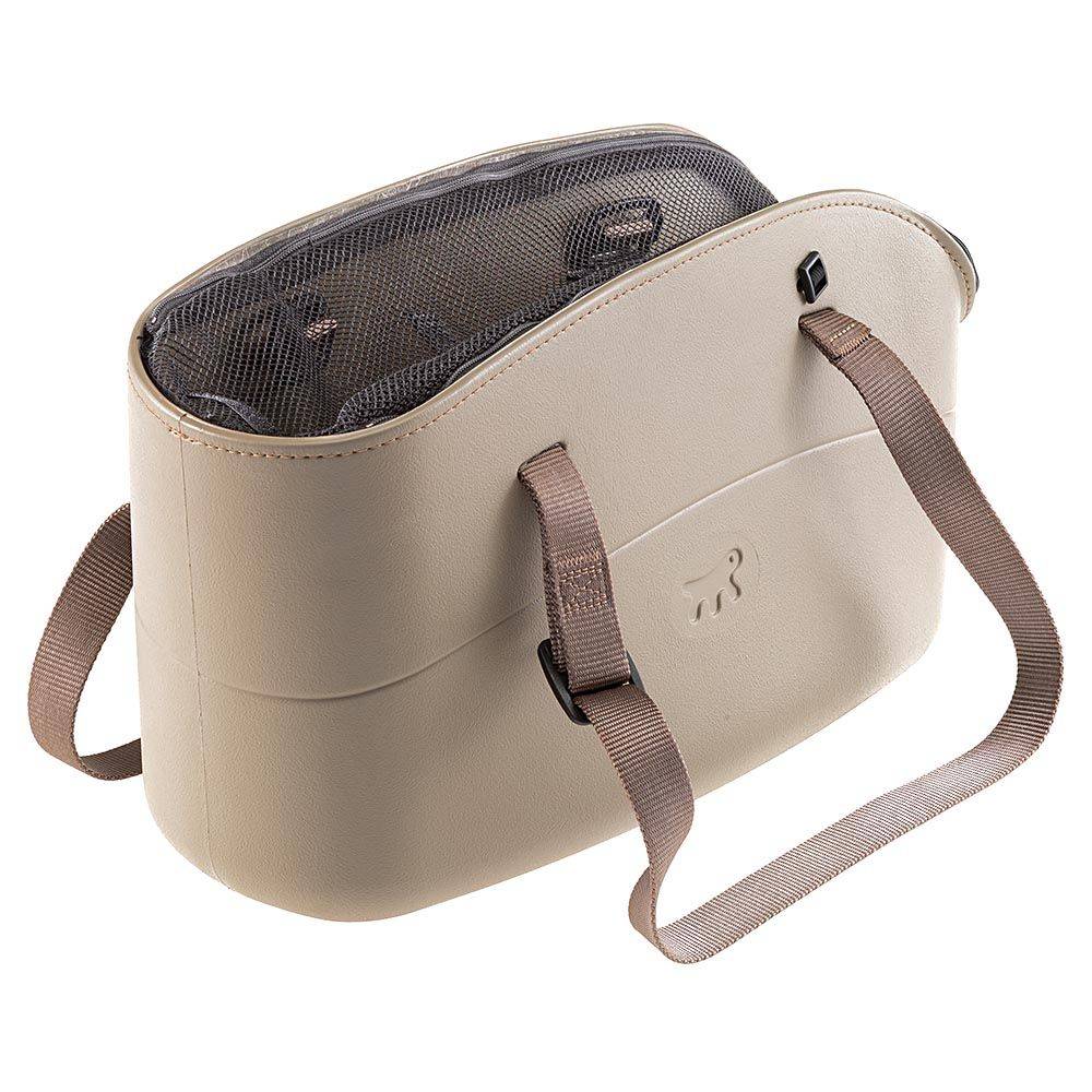 Ferplast - Sac pour Petits Animaux WITH ME PRO max 8 kg, Réseau de Protection et Poignées Réglables - Imagen 9