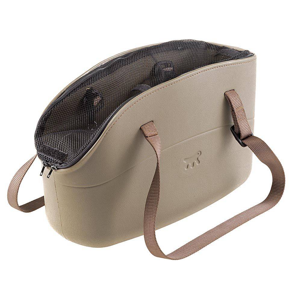 Ferplast - Sac pour Petits Animaux WITH ME PRO max 8 kg, Réseau de Protection et Poignées Réglables - Imagen 1