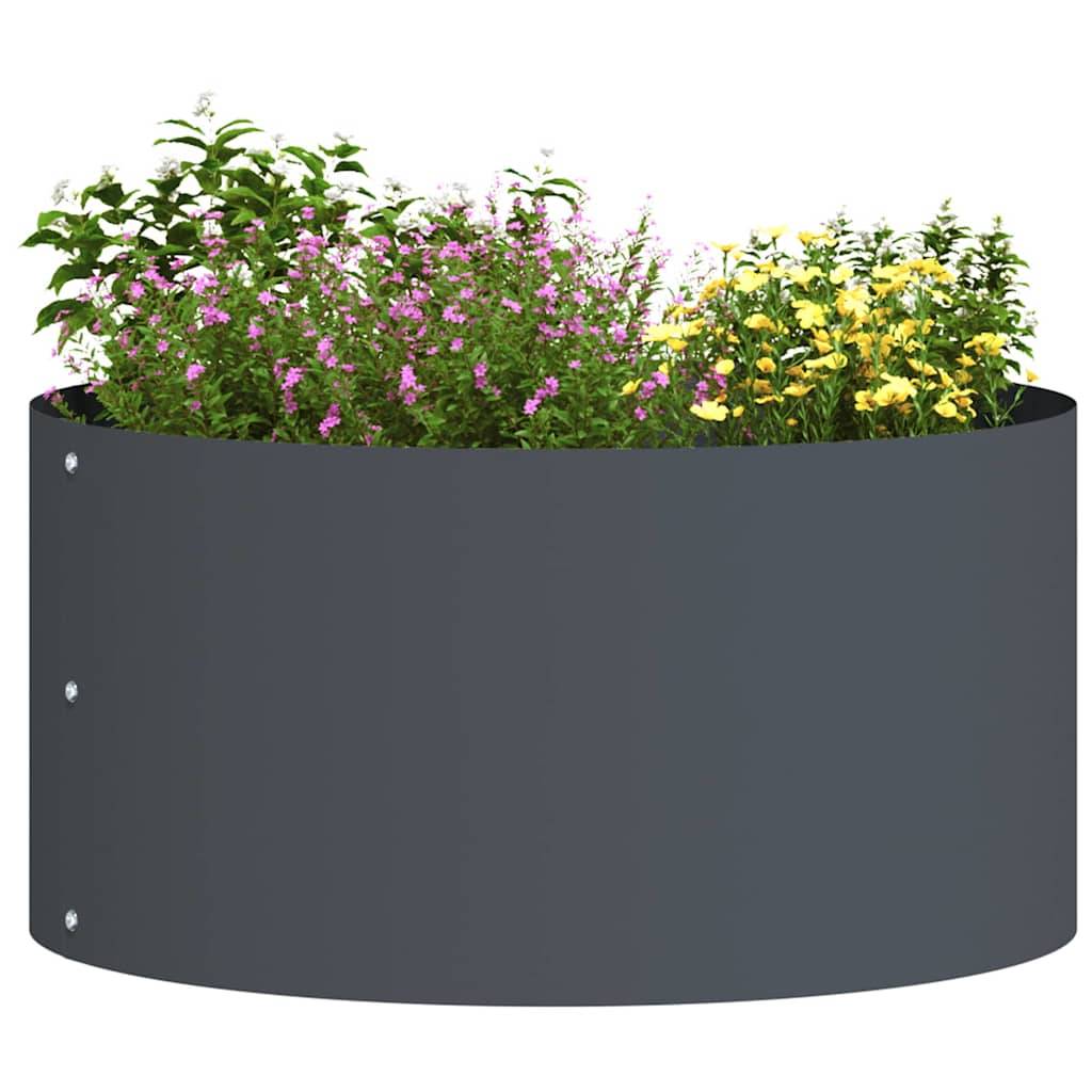 Maison Chic - Cache-pot, Pot De Fleurs Anthracite 40 x 40 x 20 cm Acier g321 - Image 3