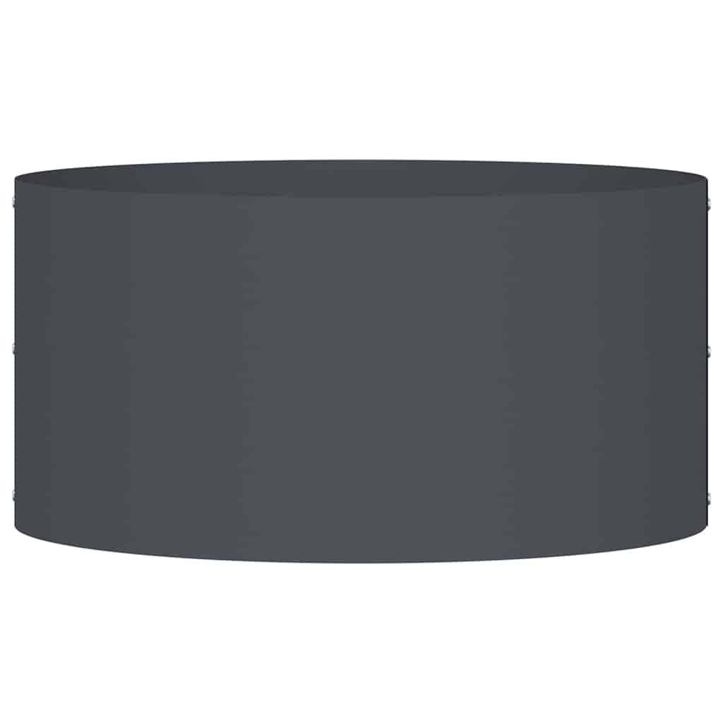 Maison Chic - Cache-pot, Pot De Fleurs Anthracite 40 x 40 x 20 cm Acier g321 - Image 5